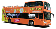 FunVee Double Decker Open Top Bus